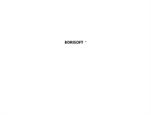Tablet Screenshot of borisoft.info